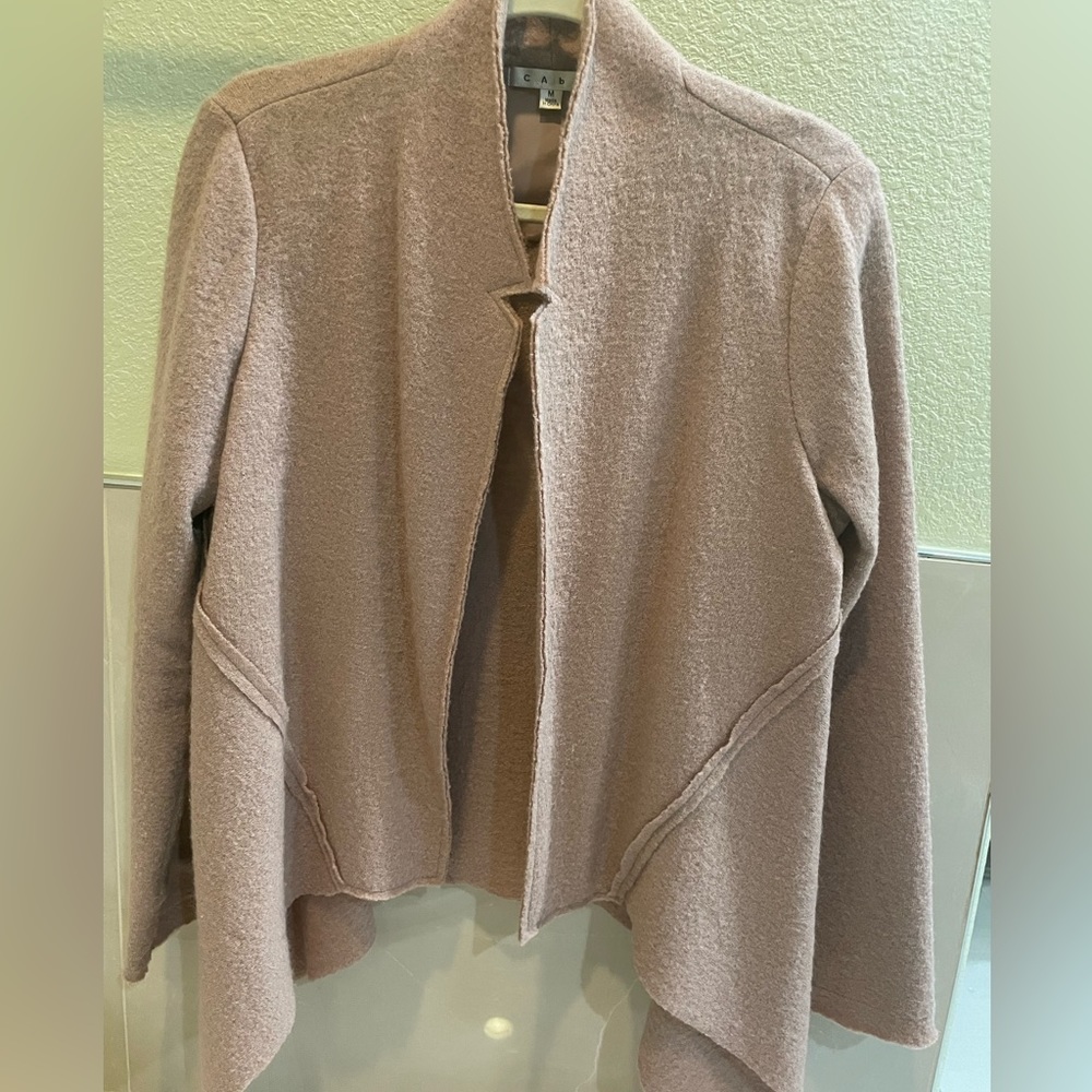 CAbi lightweight pink jacket size M